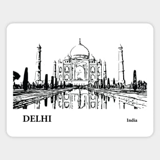 Delhi India Magnet